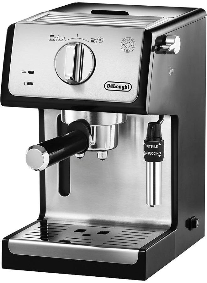 De'Longhi - Traditional Barista Pump Espresso Machine, Coffee And Cappuccino Maker 2 L 1100 W ECP35.31 Black - Image 1