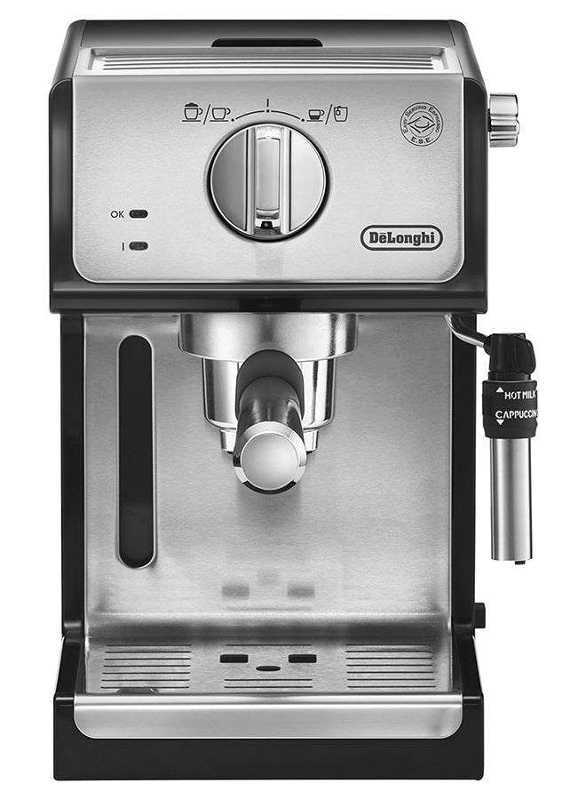 De'Longhi - Traditional Barista Pump Espresso Machine, Coffee And Cappuccino Maker 2 L 1100 W ECP35.31 Black - Image 1