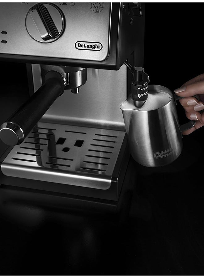 De'Longhi - Traditional Barista Pump Espresso Machine, Coffee And Cappuccino Maker 2 L 1100 W ECP35.31 Black - Image 1