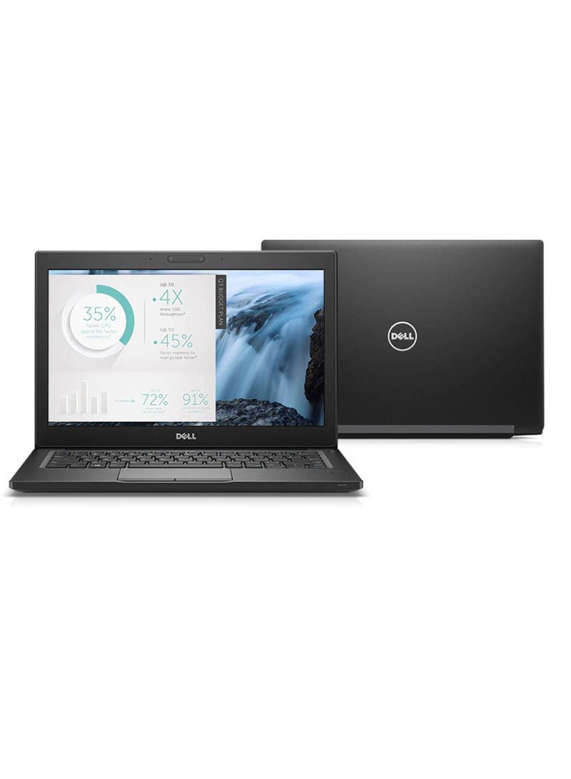 DELL Refurbished - Latitude 7280 Laptop With 12.5-Inch Display,Intel Core i5/6th Gen/8GB RAM/256GB SSD/Windows 10 English Black - Image 3