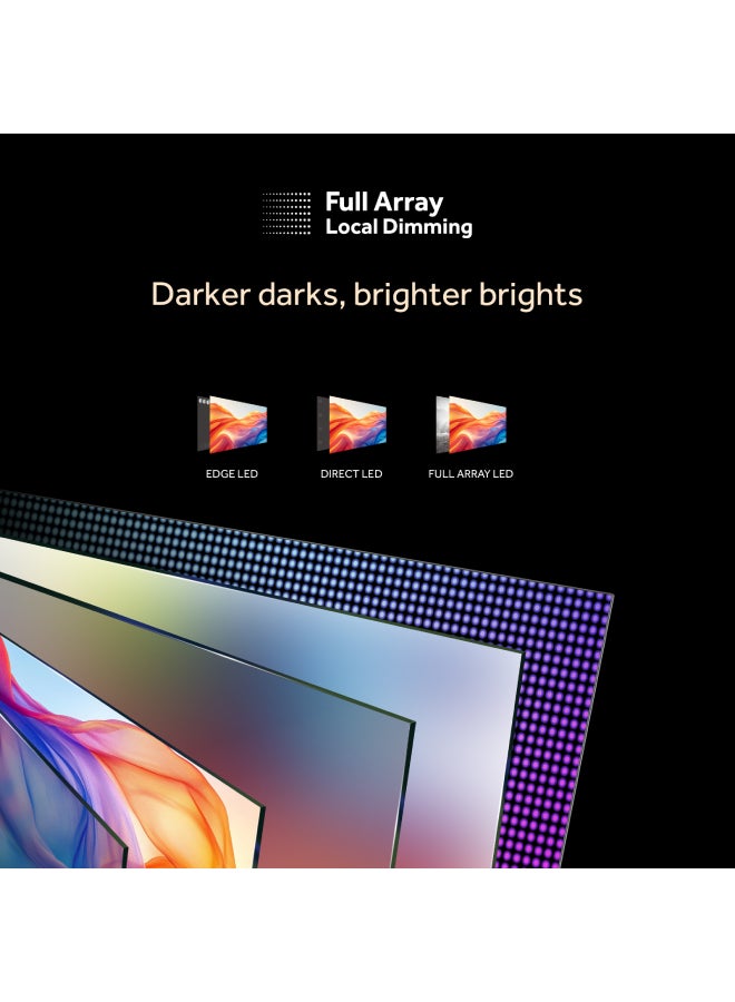 هاير - تلفزيون جوجل 55 بوصة QLED 4K HDR UHD 120 هرتز H55S900UX أسود - Image 1