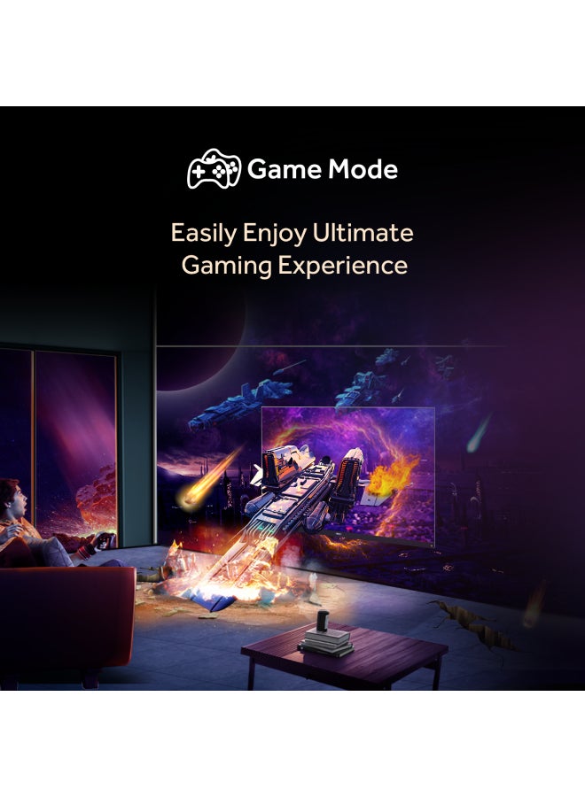 هاير - تلفزيون جوجل 55 بوصة QLED 4K HDR UHD 120 هرتز H55S900UX أسود - Image 1