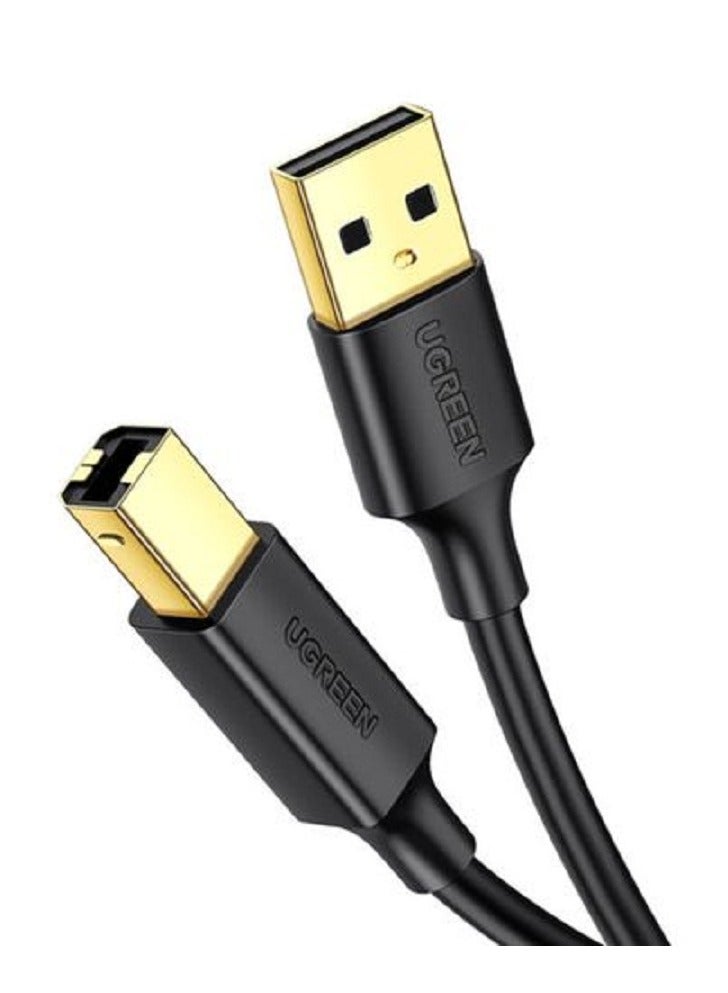 Ugreen USB 2.0 Am To BM Print Cable 1m Black 