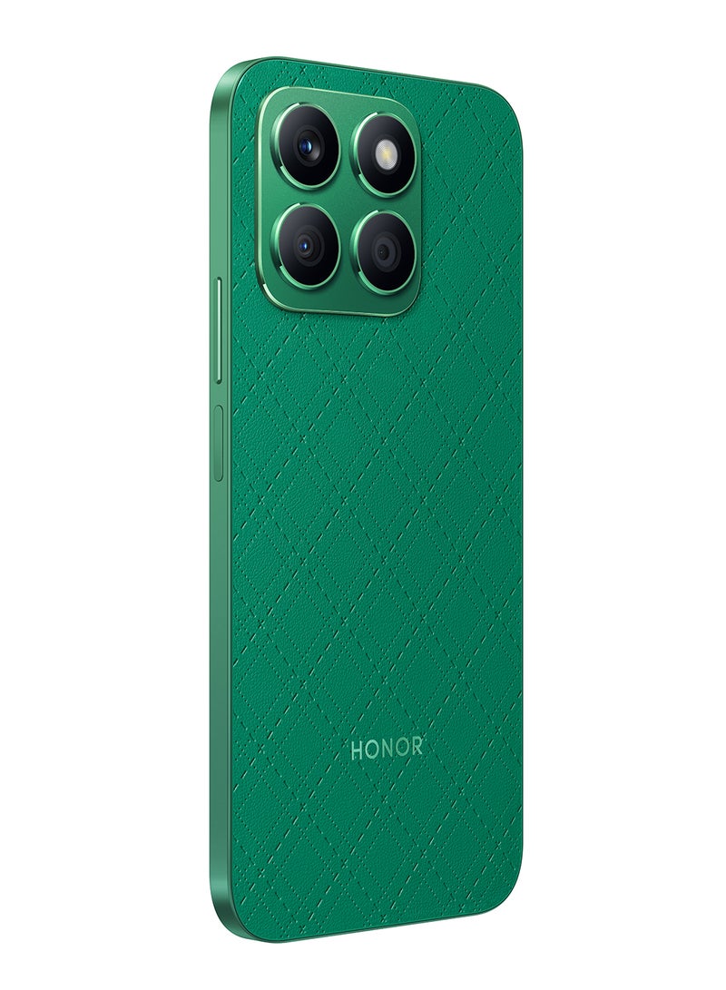 هونور - هاتف X8b ثنائي الشريحة بلون أخضر فاتن وذاكرة وصول عشوائي (RAM) سعة 8 جيجابايت وذاكرة تخزين داخلية 512 جيجابايت ويدعم تقنية 4G LTE - إصدار الشرق الأوسط - Image 1