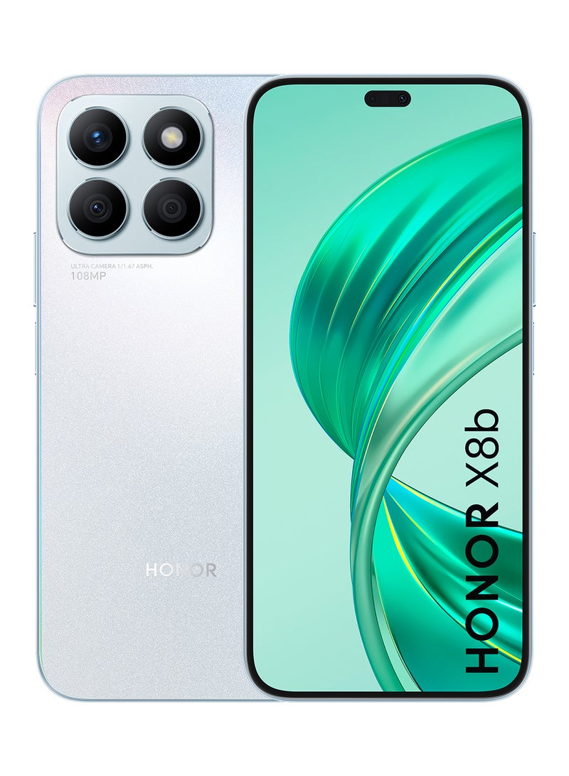 Honor - X8b Dual SIM Titanium Silver 8GB RAM 512GB 4G LTE - Middle East Version - Image 1