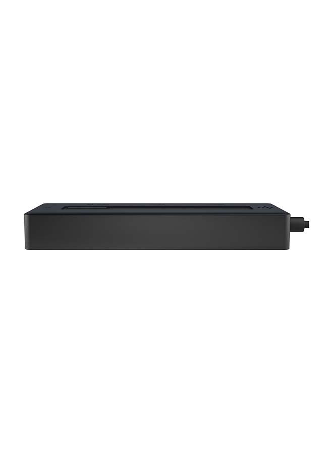 HP - 4K USB-C Multiport Hub Black - Image 1