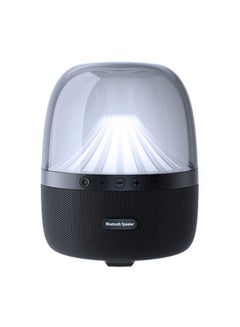 HP BTS03 RGB and shadow Bluetooth speaker Bluetooth audio big jellyfish speaker Black  - Image 1