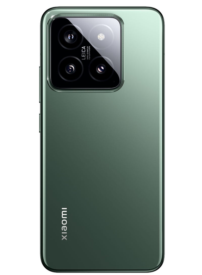 Xiaomi - 14 Dual SIM Jade Green 12GB RAM 512GB 5G With Watch S3 And Buds - Global Version - Image 1