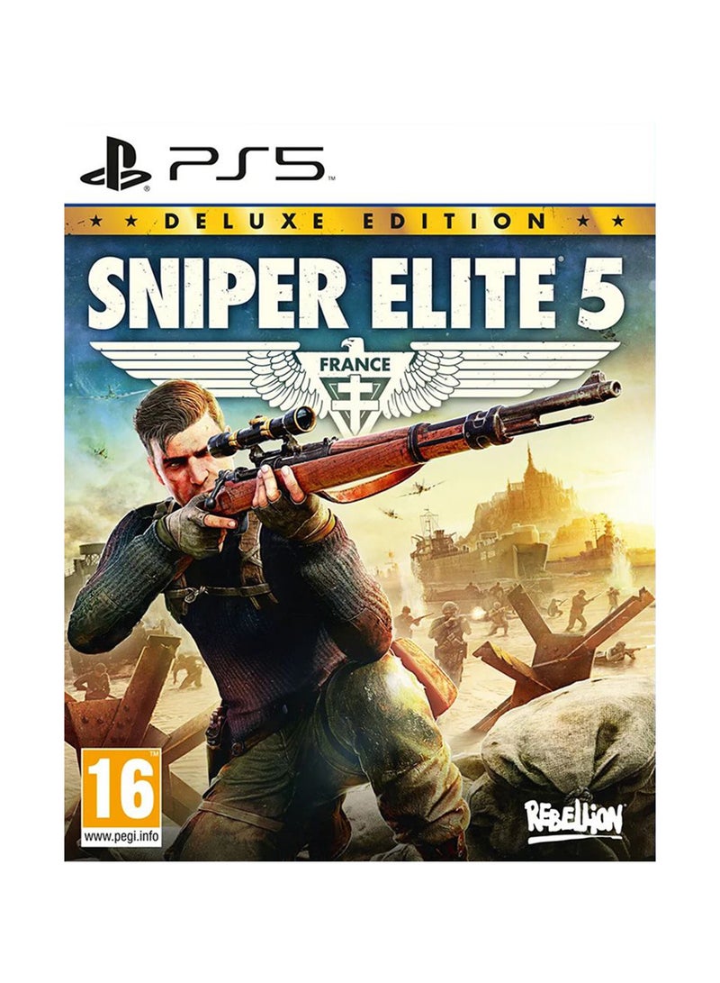 REBELLION Sniper Elite 5 Deluxe Edition - PlayStation 5 (PS5)  - Image 1