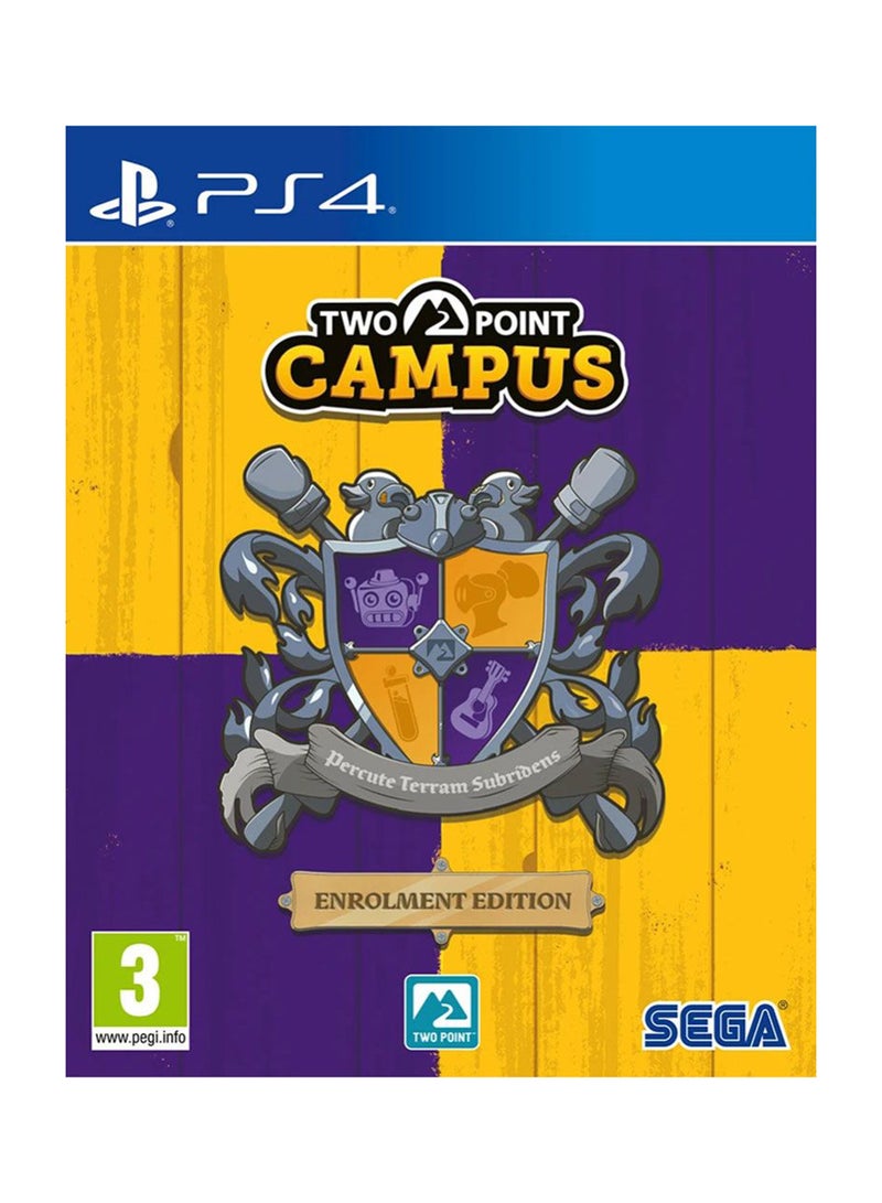 Sega Two Point Campus - Enrolment Edition - PlayStation 4 (PS4) - Image 1