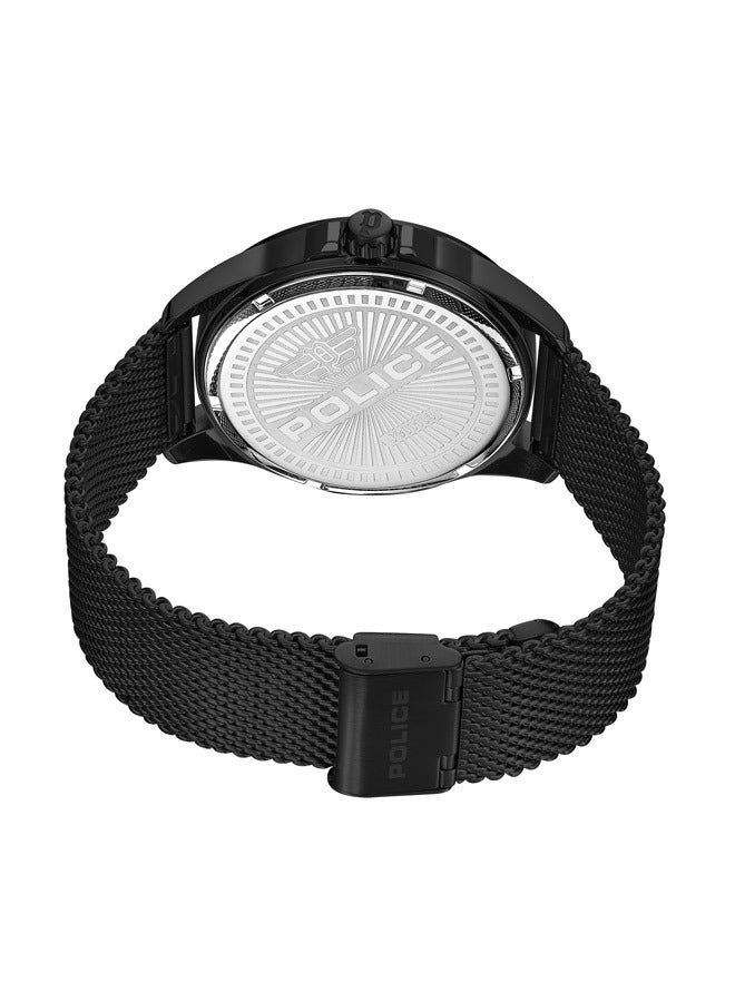 POLICE Men's Analog Round Shape Stainless Steel Wrist Watch PEWJG0018303 45MM - Image 3