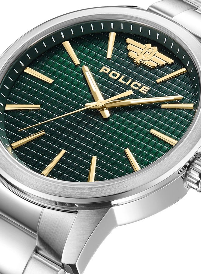 POLICE Men's Men's Analog Round Shape Stainless Steel Wrist Watch PEWJG0018401 - 44 Mm  - Image 4