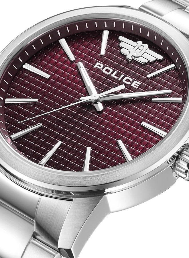 POLICE - Men's Analog Round Shape Stainless Steel Wrist Watch PEWJG0018403 - 44MM - Image 1