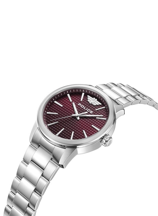 POLICE - Men's Analog Round Shape Stainless Steel Wrist Watch PEWJG0018403 - 44MM - Image 1