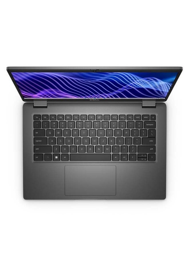 DELL Latitude 3440 Laptop with 14-inch (1920x1080) FHD Display, Intel Core i5-1355U Processor/8GB RAM DDR4/265GB SSD M.2/DOS (Without Windows)/Intel UHD Graphics/ English/Arabic Black  - Image 4