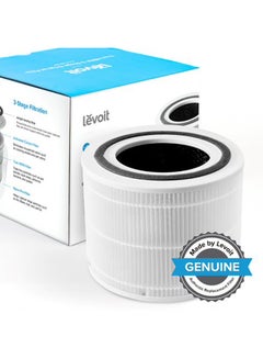 LEVOIT Core 300S True HEPA 3-Stage Original Replacement Filter Core 300-P-RF White  - Image 2
