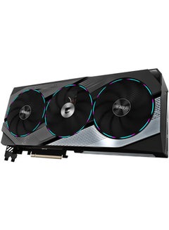 AORUS GeForce RTX 4070 SUPER MASTER Graphics Card, 12GB 192-bit GDDR6X Memory, 2655MHz Core Clock, 21Gbps Memory Speed, 7168 CUDA Cores, PCI-E 4.0, HDMI 2.1a / DP 1.4a | GV-N407SAORUS M-12GD Black