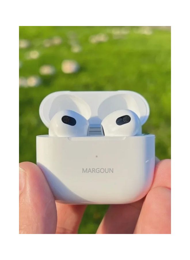 MARGOUN - Google Pixel 8 Pro Bluetooth Headphones With Charging Case Wireless Earbuds 3Rd Generation Bluetooth Sport In-Ear Headphones Hi-Fi Stereo Sound Noise Reduction White - Image 1
