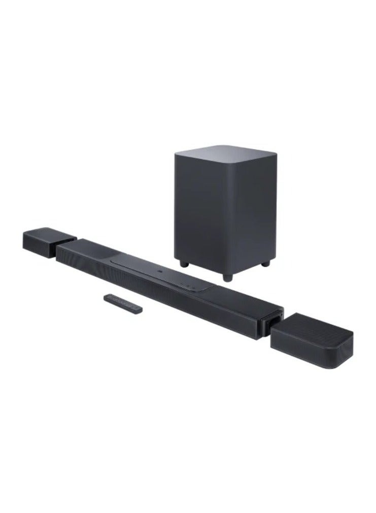 جي بي إل Bar 1300, 11.1.4-Channel Soundbar With Detachable Surround Speakers, MultiBeam™, Dolby Atmos® And DTS:X® JBLBAR1300BLKUK Black  - Image 1