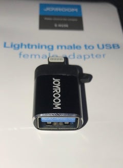 JOYROOM S-H156 Otg Adapter Lightning Male To USB Female Black  - Image 3