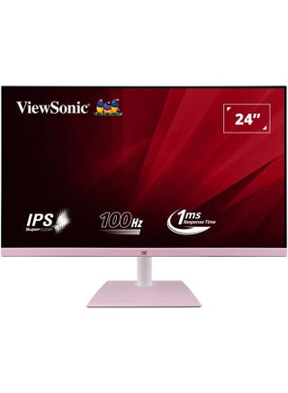 24 inch FHD 100hz IPS Monitor with Fast 1ms Response Time VA2436-H-PN Pink - pnsku/N70048363V/45/_/1709282678/1a5bc5eb-95bb-4c1a-bb63-5eaab856cffa