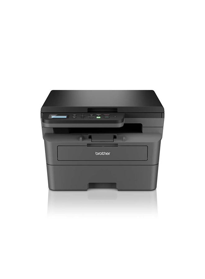 brother Wireless All In One Monochrome Laser Printer, DCP-L2625DW, Automatic 2 Sided Print, Mobile Printing And Scanning, Network & High Speed USB Connectivity, High Yield Ink Toner - Black  - Image 1