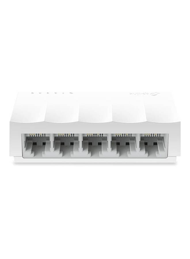 TP-LINK Desktop Switch 5 Ports 10/100 Mbps White - Image 1