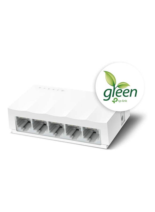 TP-LINK Desktop Switch 5 Ports 10/100 Mbps White - Image 2
