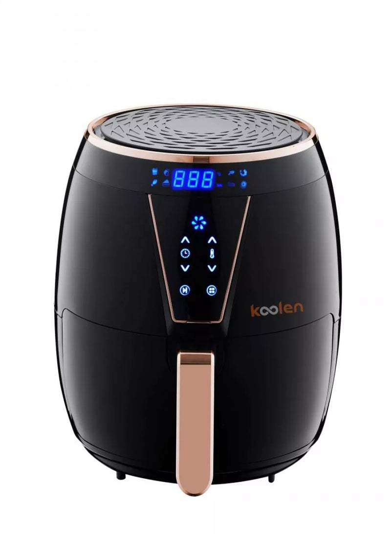 كولن Air Fryer Digital with Transparent Window 5 L 1800 W 816102019 Black  - Image 2