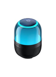 HP BTS05 Bluetooth TWS Speaker with RGB Portable Speaker Rechargeable for TV PC Laptop Mobile Black  - Image 1