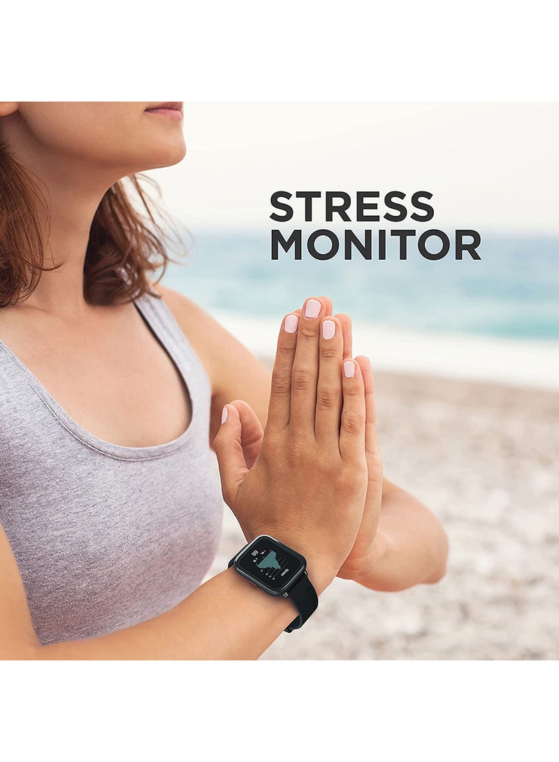 TITAN Smart 2 Fashion Smartwatch, 1.78” AMOLED Display With Premium Metal Body, Multiple Sports Modes With 100+ Watch faces, Complete Health Suite With Stress Monitor, 7 Days Battery Life Black - Image 2