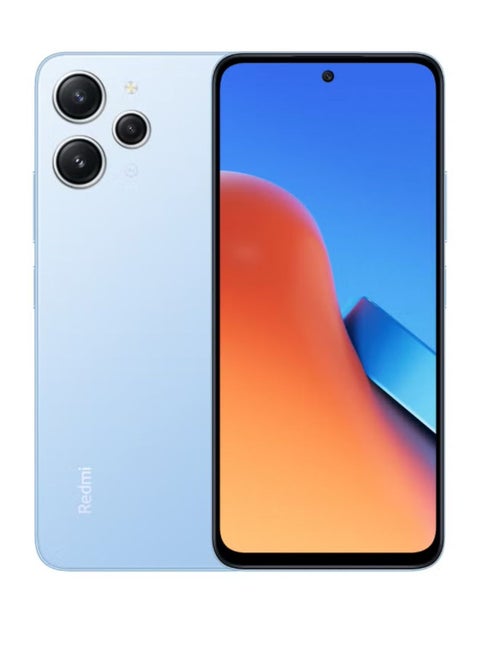 هاتف Redmi 12 ثنائي الشريحة مع ذاكرة وصول عشوائي (RAM) سعة 8 جيجابايت وذاكرة داخلية سعة 256 جيجابايت ويدعم تقنية الجيل الرابع