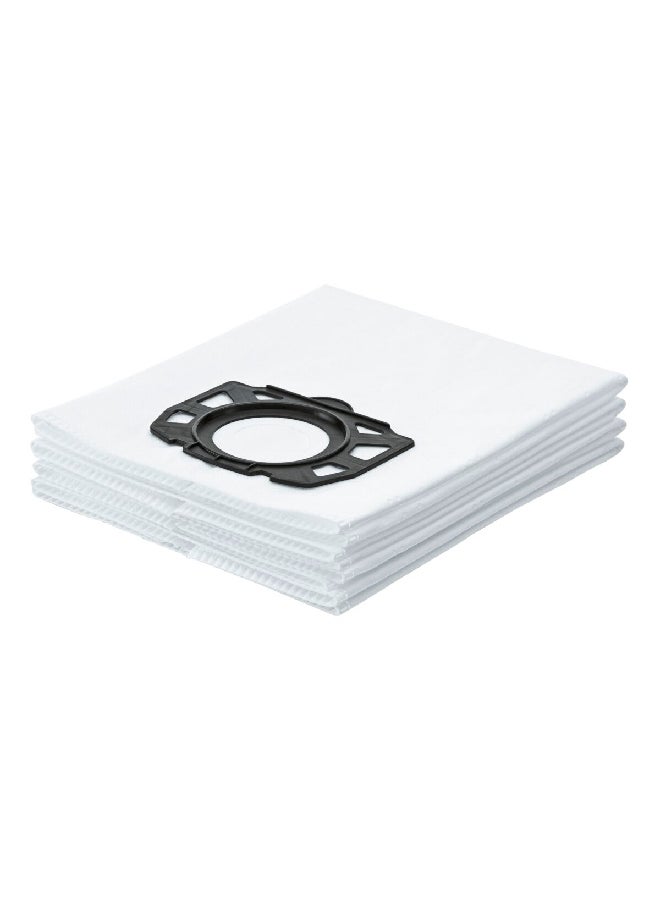 KARCHER 4-Piece Non-Woven Fabric Fleece Filter Bag Set 76x310x260 mm JE2.863-006 White  - Image 1