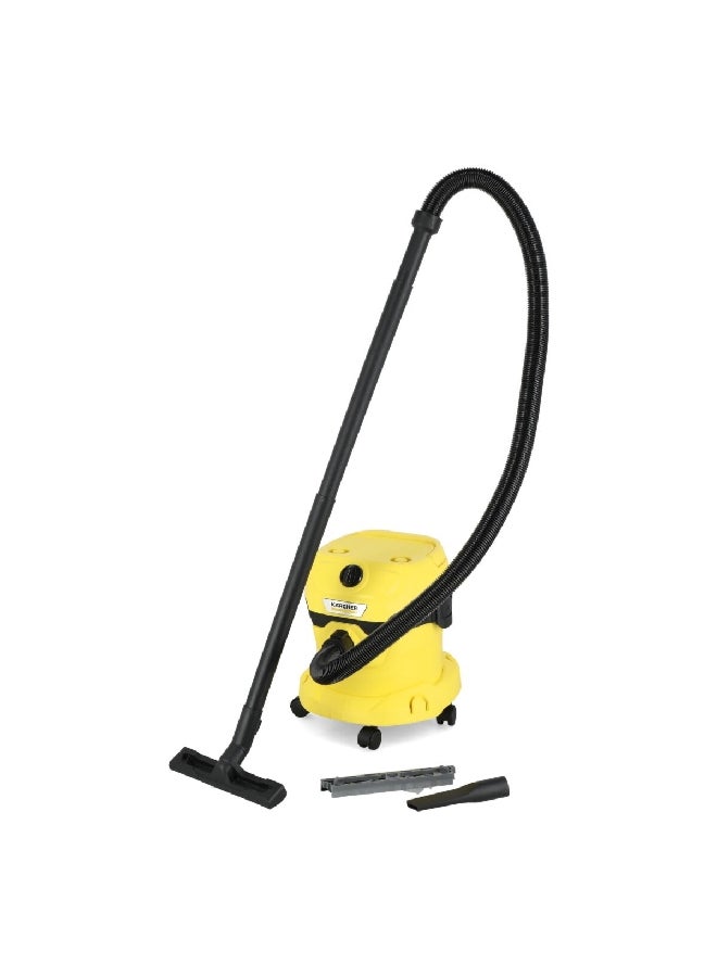 KARCHER Wet And Dry Drum Vacuum Cleaner 12 L 1000 W JE1.628-002 Yellow/Black  - Image 1