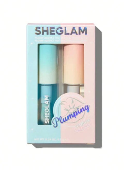 Sheglam Plump Addict Hot & Cold Gloss Duo Gloss Duo