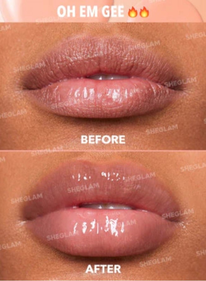 Sheglam Plump Addict Hot & Cold Gloss Duo Gloss Duo - Image 2