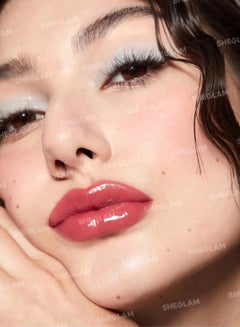 SHEGLAM Pout-Perfect Shine Lip Plumper - First Crush Rosy  - Image 2