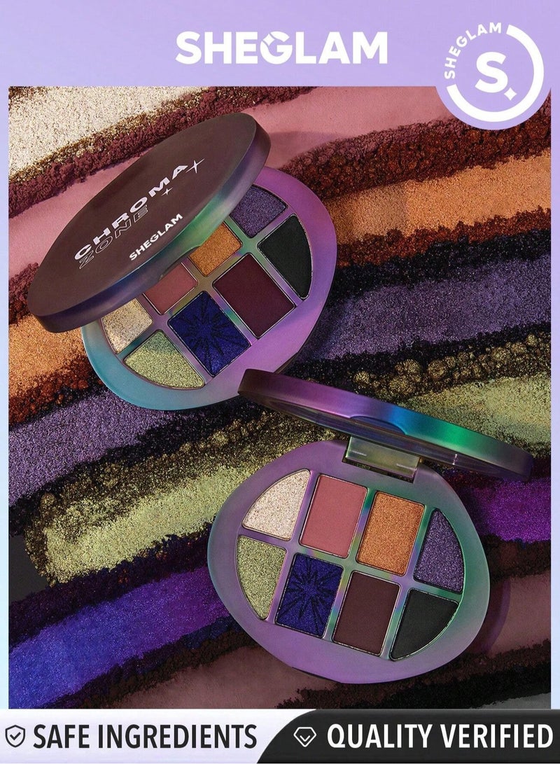 SHEGLAM - Chroma Zone Eyeshadow Palette Multicolour - Image 1