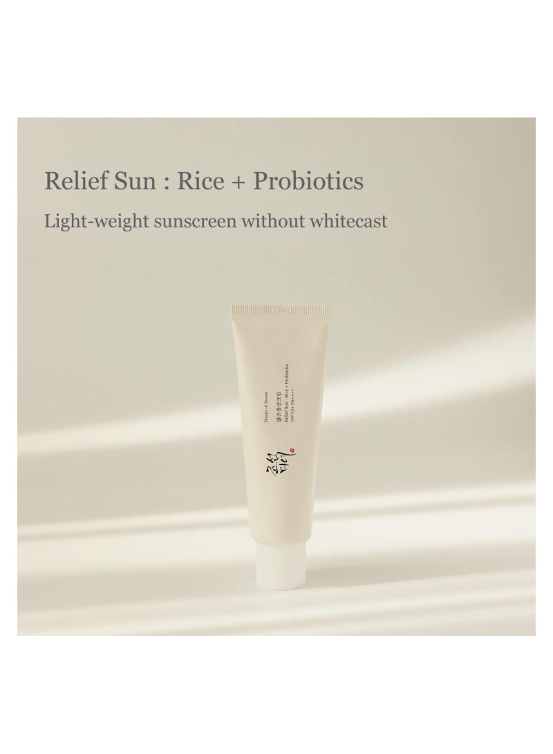 Beauty of Joseon - Relief Sun- Rice + Probiotics Mini, Travel Size 10 mlml - Image 1