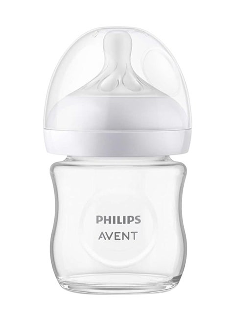 Avent Scy930/01 Glass Bottle Natural With Responsive Dummy 120 Ml