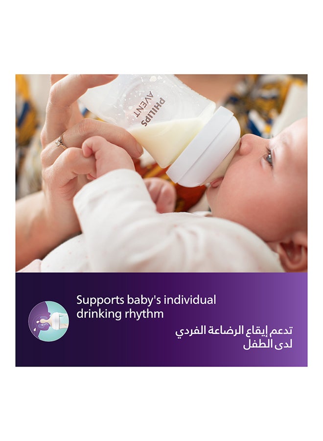 حلمة Avent ذات الاستجابة الطبيعية، تدفق 4 (3 أشهر فما فوق) - عبوتان - Image 4