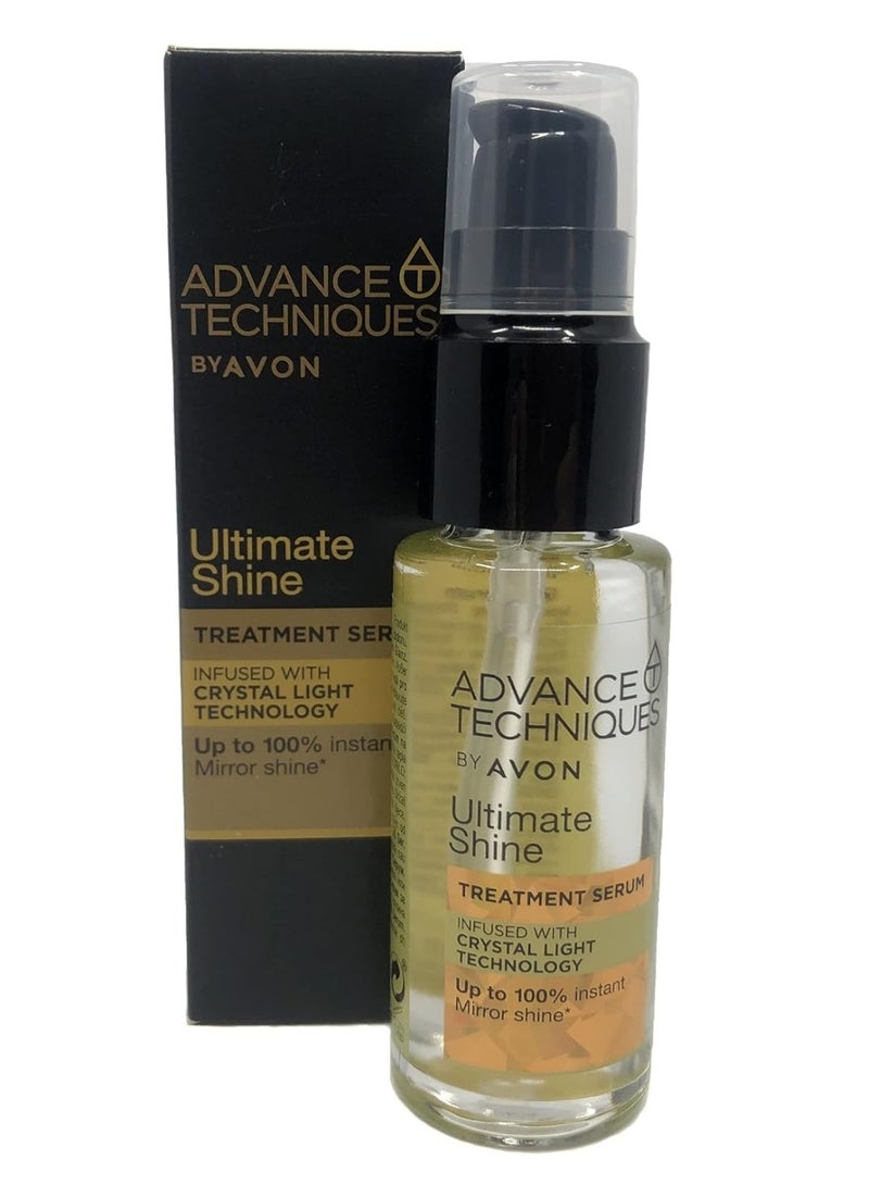 AVON Advance Techniques Ultimate Shine Illuminating Hair Serum 30Ml - Image 1