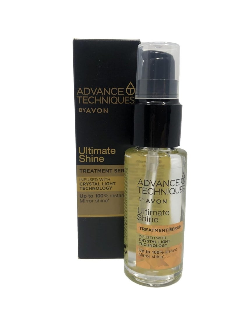 AVON Advance Techniques Ultimate Shine Illuminating Hair Serum 30Ml - Image 2