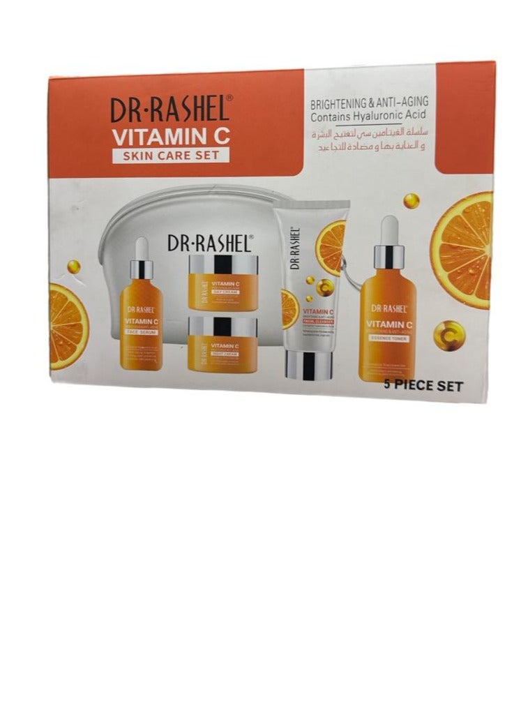 Vitamin C Set For Skin Lightening And Anti Aging 5 Pieces 330grams