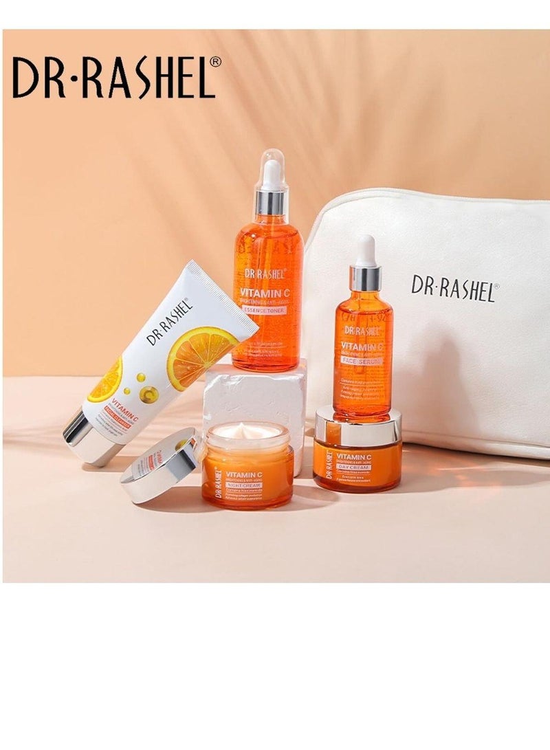 Vitamin C Set For Skin Lightening And Anti Aging 5 Pieces 330grams