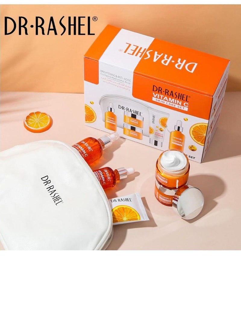 Vitamin C Set For Skin Lightening And Anti Aging 5 Pieces 330grams