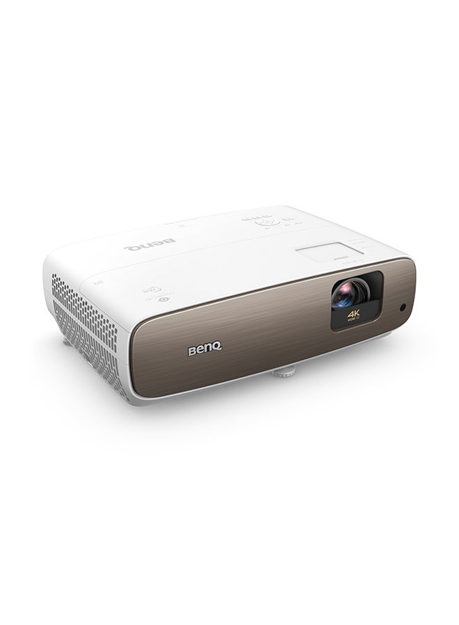 BenQ - True 4K Smart Home Theater Projector 95% DCI-P3 And 100% Rec.709 Factory Calibration Android TV With Netflix Vertical Lens Shift 2D Keystone Support HDR10+ HDR10 HLG W2710i Black - Image 1