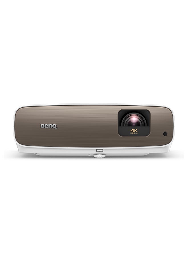 BenQ - True 4K Smart Home Theater Projector 95% DCI-P3 And 100% Rec.709 Factory Calibration Android TV With Netflix Vertical Lens Shift 2D Keystone Support HDR10+ HDR10 HLG W2710i Black - Image 1