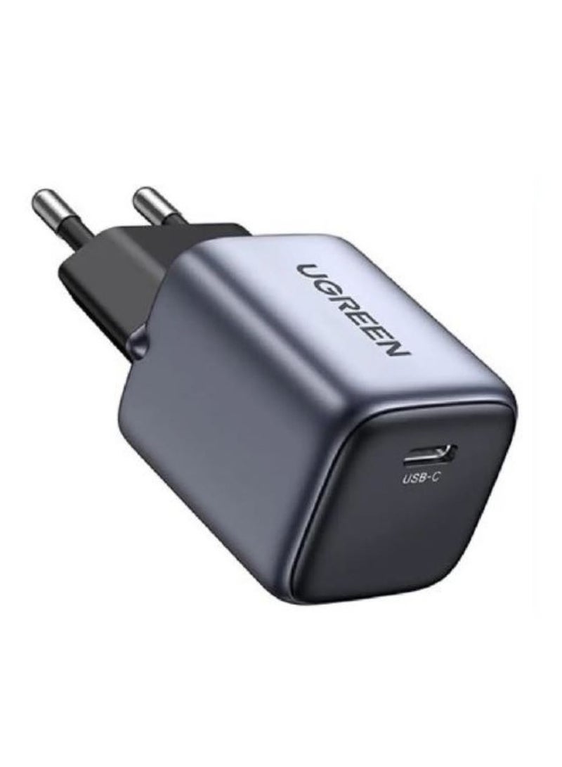 Ugreen - UGREEN 90666 CD319 Nexode 30W USB-C PD GaN Fast Charger Space Gray - Image 1