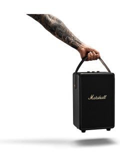 Marshall Tufton Portable Bluetooth 5.0 Speaker, 20+ Hours Of Wireless Playtime - Water Resistant Speakers IPX2, Powerful Audio, Brass Black  - Image 5